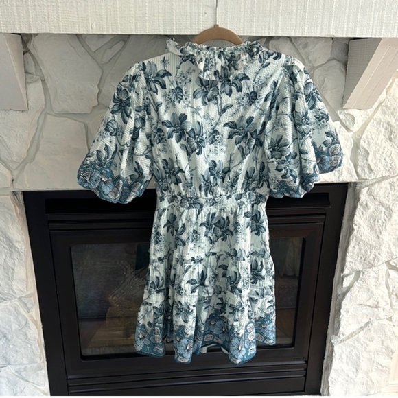 LOVE THE LABEL

Beryl Blue Print Remy Mini Dress - Picture 6 of 6